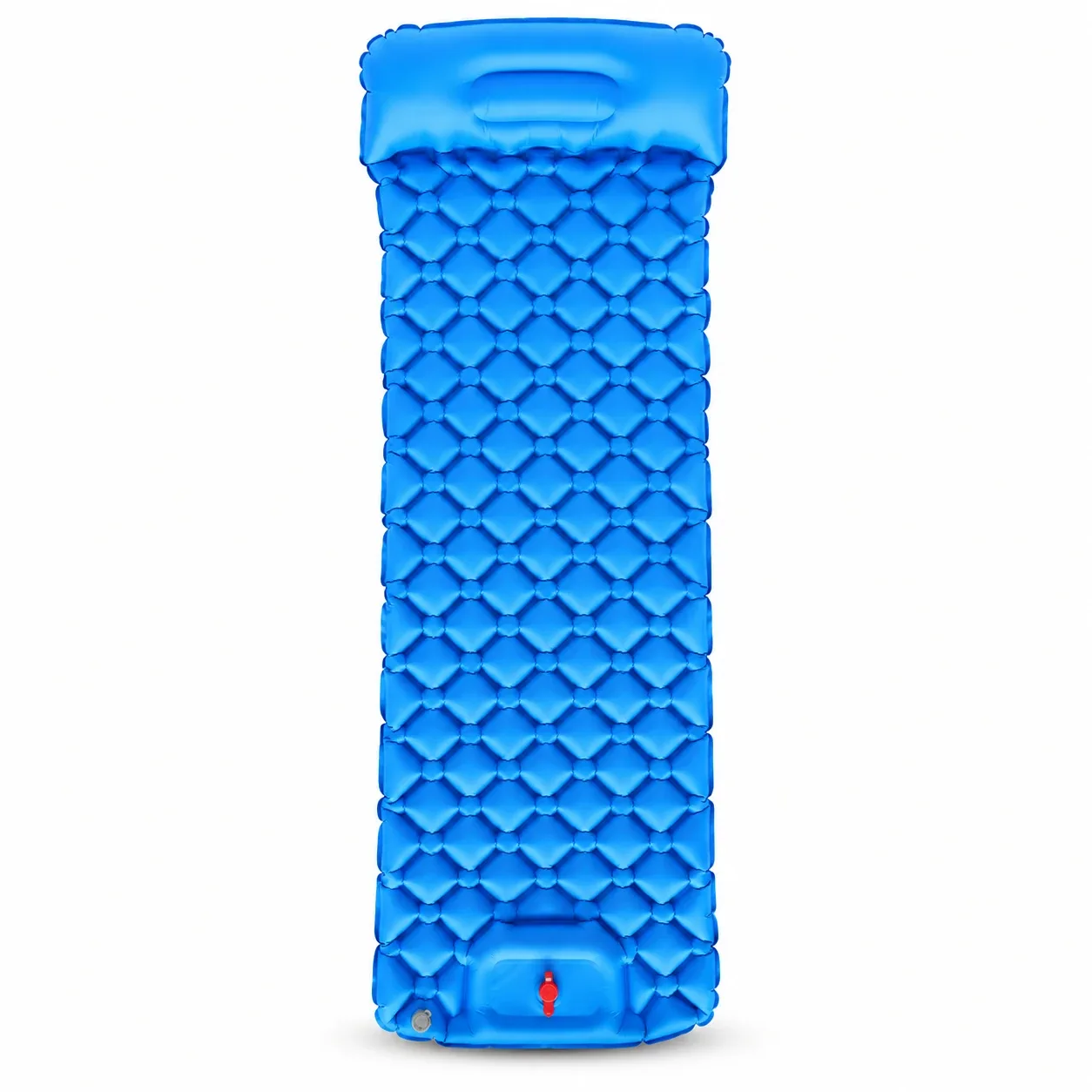 Outdoor Sleeping Pad Camping Inflatable Mattress With Pillows Travel Mat Folding Bed Ultralight Air Cushion Hiking Trekking